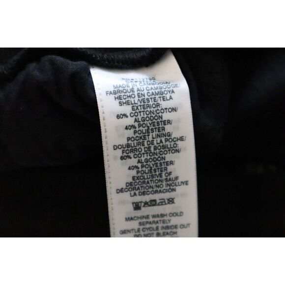 True Religion WMN Sz L Black Metallic Wing Horseshoe Straight Leg Sweatpants - Picture 7 of 14